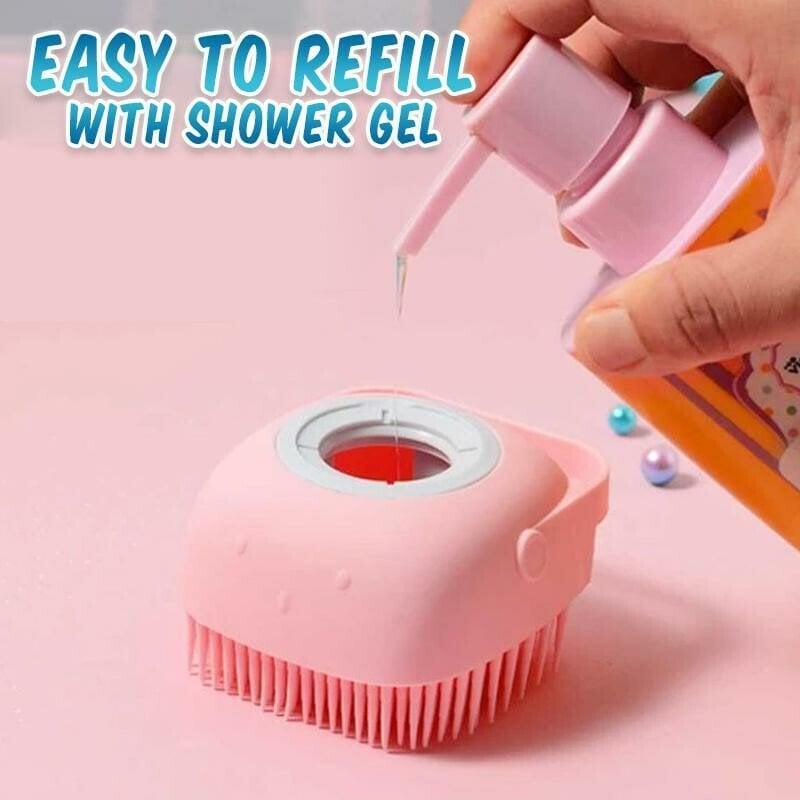 2 in 1 Silicone Soap Dispenser Brush  ♥