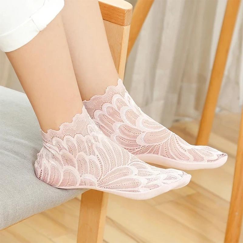 Amazing Crystal Peacock Socks（3 pairs）