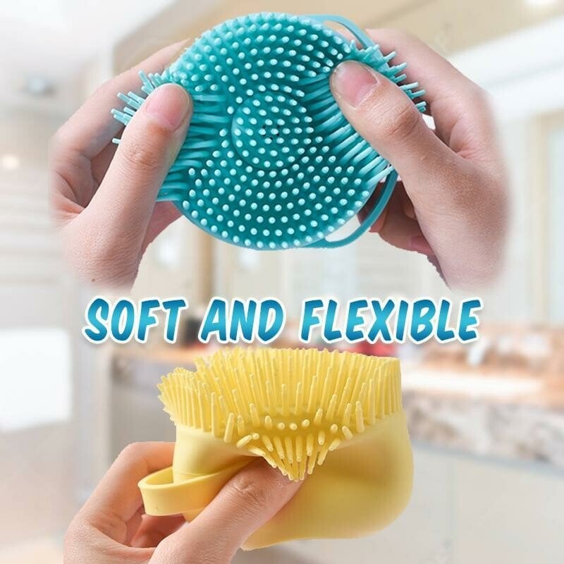 2 in 1 Silicone Soap Dispenser Brush  ♥